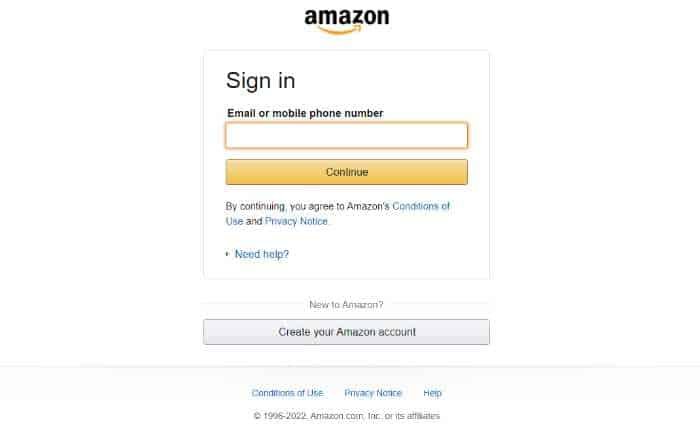 To change your billing address on the Amazon website - 1