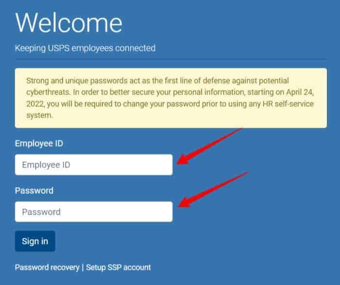 How to Check Your Clock Rings in Lite Blue: USPS Postal Employees - step 1