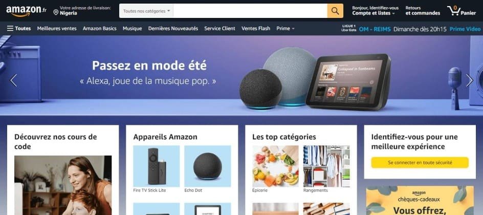 How to change amazon language on Amazon website-5